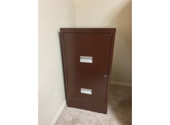 2 Drawer Metal File Cabinet