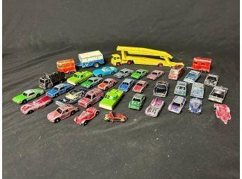 Vintage Tootsie Toy And Matchbox Cars Assortment