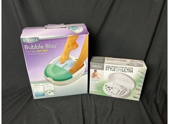 Homedics Foot Spa And Manicure / Pedicure System