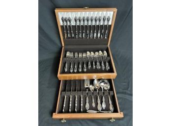 Oneida Community Stainless Flatware Set 106 Pieces