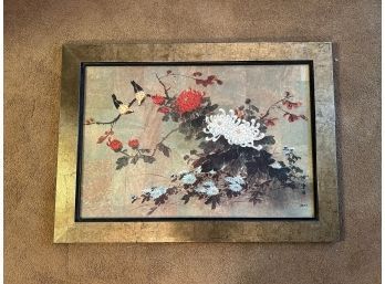 Crafted By Franklin Framed Asian Style Art