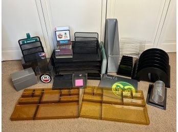 Office Organization - Drawer And Desktop