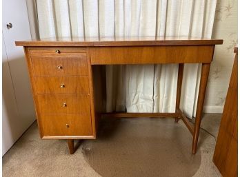 Mid Century Ricardo Lynn Dressing Table / Desk / Vanity Lift Top Mirror