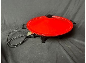 Vintage Westbend Sensa-temp Electric Wok