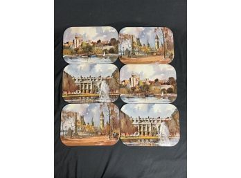 Small Cork Back Placemats For Tea Time With Visions Of London