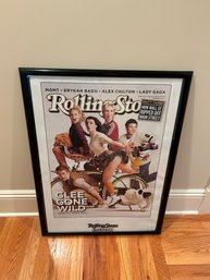 Rolling Stone Art In Frame