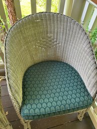 Six Wicker Chairs