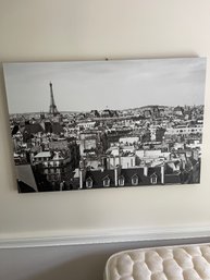 Paris Scene On Canvas
