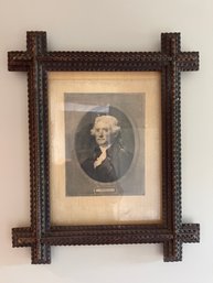 Antique Framed Thomas Jefferson