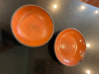 Antique Eathernware Bowls