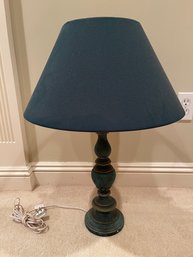 Green Metal Table Lamp