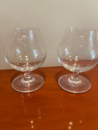 Pair Brandy Snifters