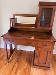 Vintage Desk With Storage