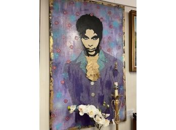 Prince Multi-media Art Signed Cabell Molina