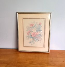 Framed Print Floral Bouquet