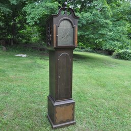 1930's Era Tall Case Grandfather Clock, Modern Longfellow General Electric