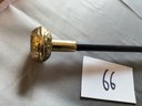 US Marine Corps Cane Brass End With Seal