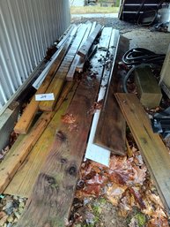 Wood Pile Under Back Porch