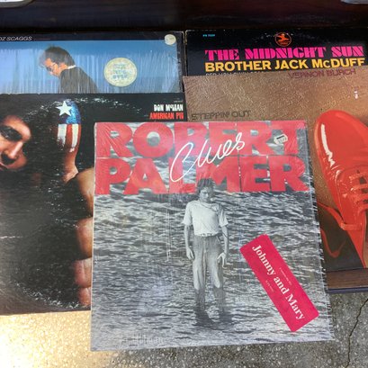 5 Albums, Promotional Copy & Preview Robert Palmer, Don. McLean, Boz Scaggs, Vernon Burch, Brother Jack McDuff
