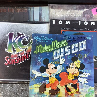 5 Albums, Mickey Mouse Disco, KC And The Sunshine Band, Tom Jones, Natalie Cole, Carole King Tapestry