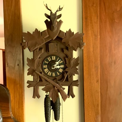 Black Forest Style Cuckoo Clock, Made In Germany