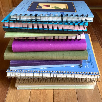 New Blank Journals And Art Sketch Books, Some Hard Cover, Some Spiral Bound