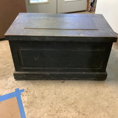 Ca 1830-1880 Antique Tool Box, Belonged To Sellers Grandfather Who Was The Local Union 110 Bridgeport CT Pres