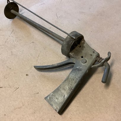 Handicalk Antique Caulk Gun, Reg US Pat Off
