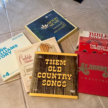 Liberace, Tony Bennett, Hank Williams And More -vinyl LPS