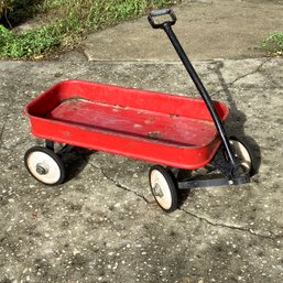 Vintage Rex Missile Red Wagon, Ca 1960s