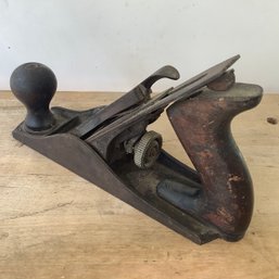 Antique Stanley Bailey No 3 Smooth Bottom Plane- Type 3 Manufactured 1872-1873, Made In USA