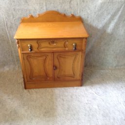 Antique Solid Oak Washstand