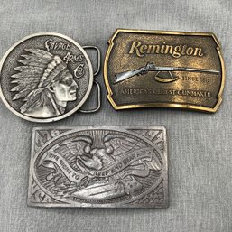 Belt Buckles: Savage Arms, Remington And Right To Bear Arms