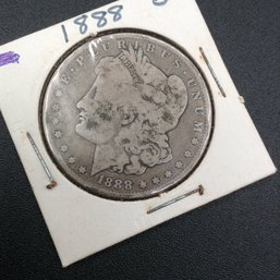 1888 O Morgan Silver Dollar