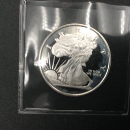 Proof Quality Solid Silver Coin Half Ounce Round