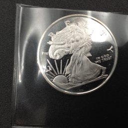 Proof Quality Solid Silver Coin Half Ounce Round