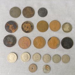 Lot Of 32 Foreign Coins