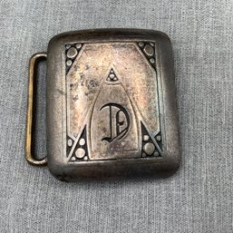 Solid Sterling Silver Belt Buckle