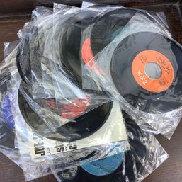 Lot Of 45s, Including Rare Phil Flowers Audition Copy, The Turtles, Anita Bryant