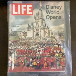 LIFE Magazine, Disney World Opens Oct 15, 1971