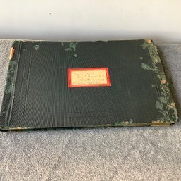 Antique Photo Album From March 1902 With Photographs From Tyron, NC, Charleston, SC And Chattanooga, TN