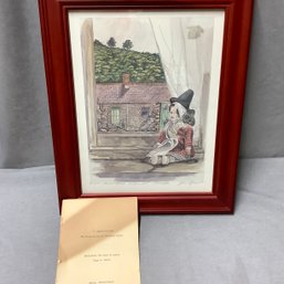 Limited Edition Numbered Lithograph, Pencil Signed By Artist Glenn Grove, 31/300