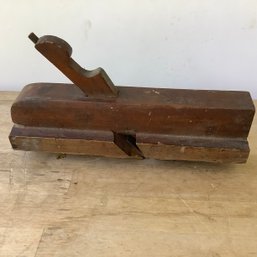 200 Year Old, Antique T.j. McMasters Molding Wood Plane, Circa 1825-1839