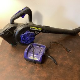 Ryobi Leaf Blower With Battery And Battery Charger