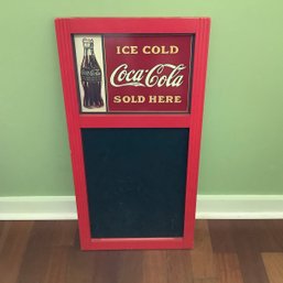 Coca-cola Collectible Diner Style Chalkboard Sign