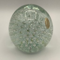 Made In Italy, Murano Art Glass Paperweight