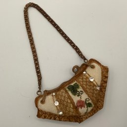 Tiny Resin Purse On Chain