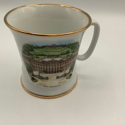 Vintage Shaving Mug From Schonbrunn Palace In Vienna, Austria