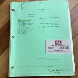 Pine Bluff TV Show 1001 Script, Complete With Scene Notes And Dialog And Character Analysis