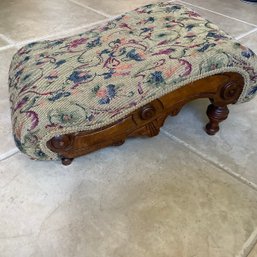 Extremely Rare Antique East Lake Victorian Foot Stool